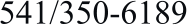 541/350-6189