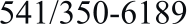 541/350-6189